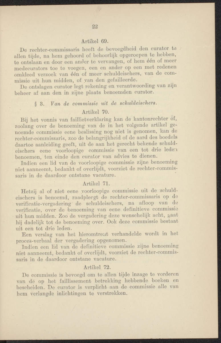 Vaststelling van het Curaçaosch Faillissementsbesluit 1931 - 