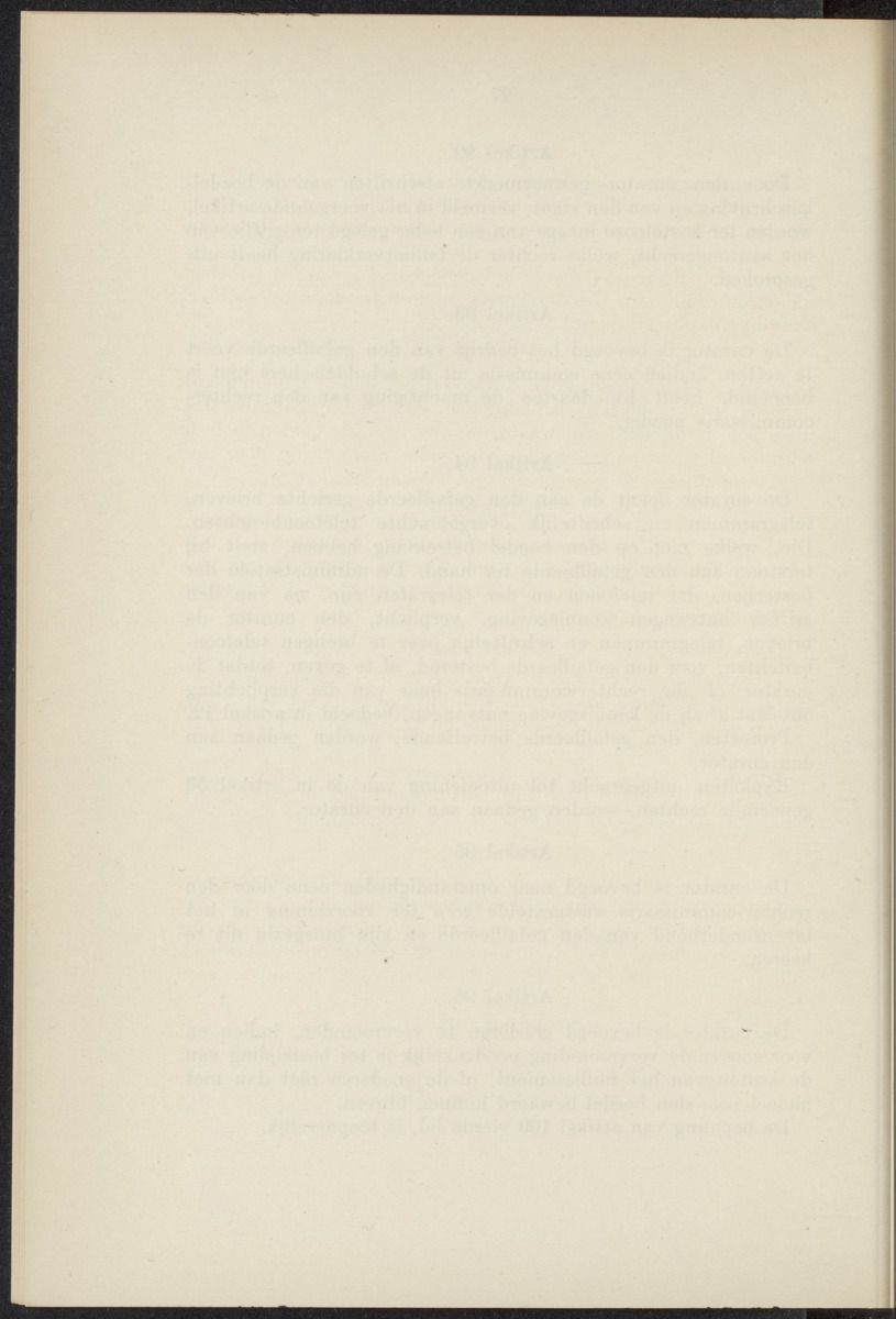 Vaststelling van het Curaçaosch Faillissementsbesluit 1931 - 