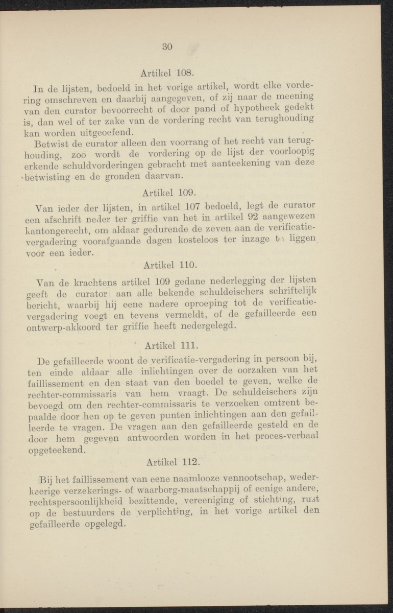 Vaststelling van het Curaçaosch Faillissementsbesluit 1931 - 