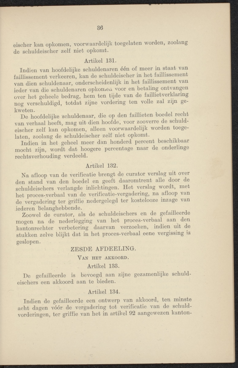 Vaststelling van het Curaçaosch Faillissementsbesluit 1931 - 