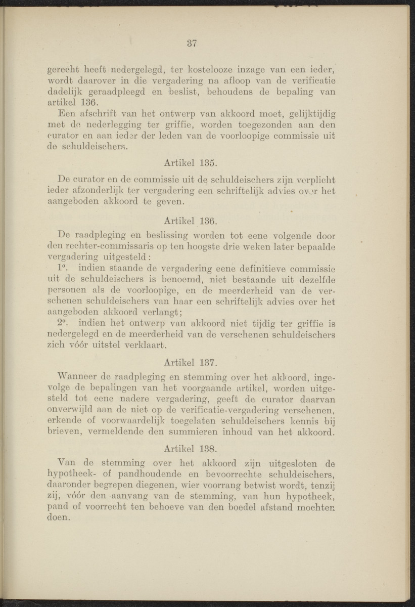 Vaststelling van het Curaçaosch Faillissementsbesluit 1931 - 