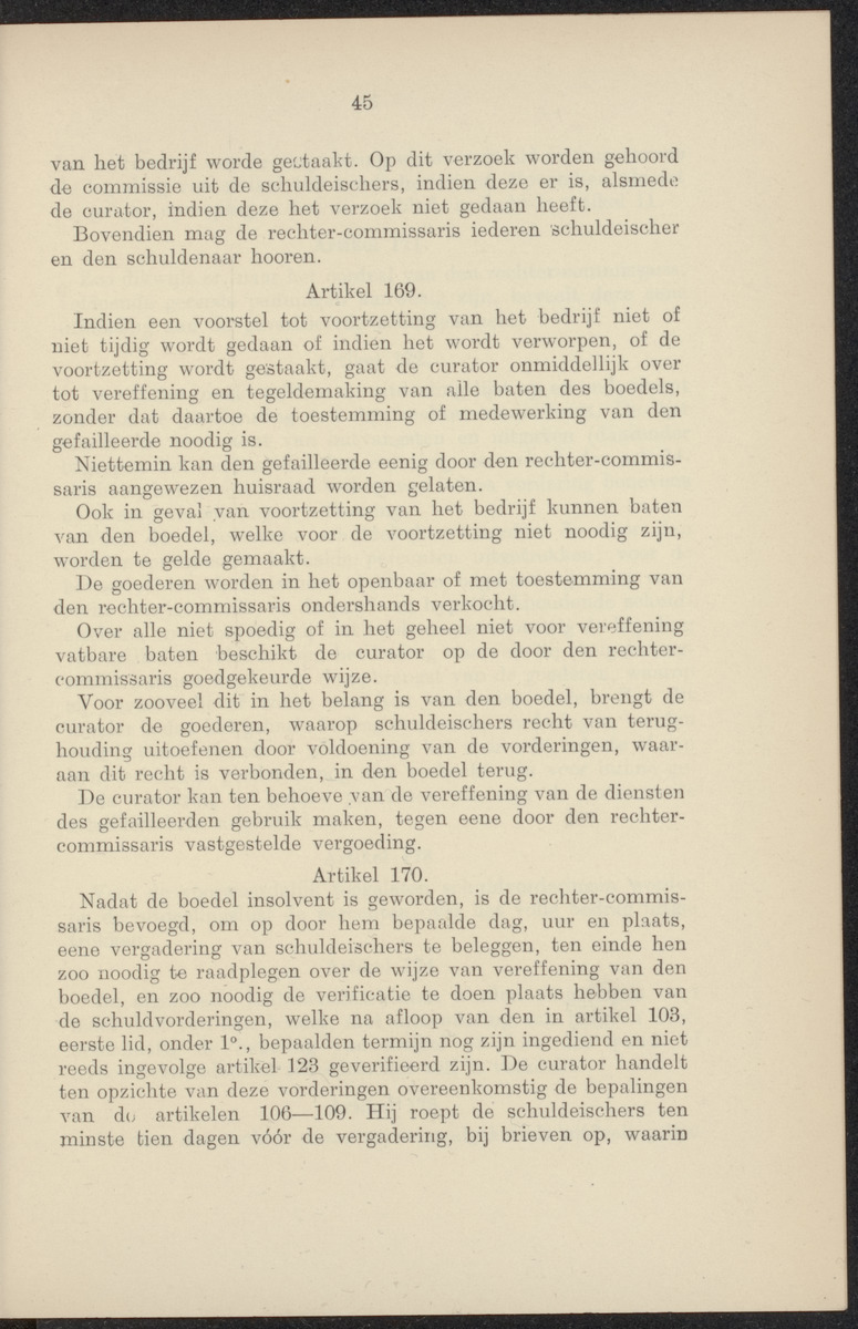 Vaststelling van het Curaçaosch Faillissementsbesluit 1931 - 