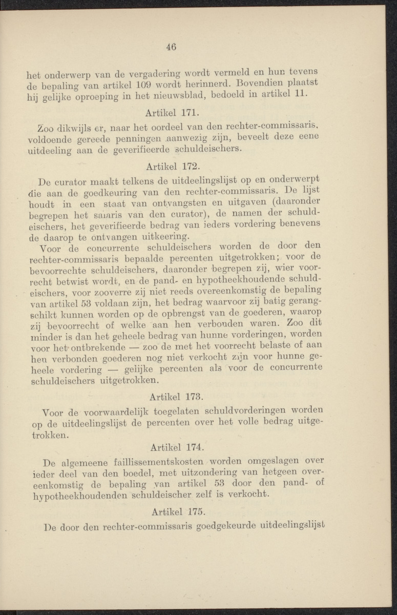 Vaststelling van het Curaçaosch Faillissementsbesluit 1931 - 