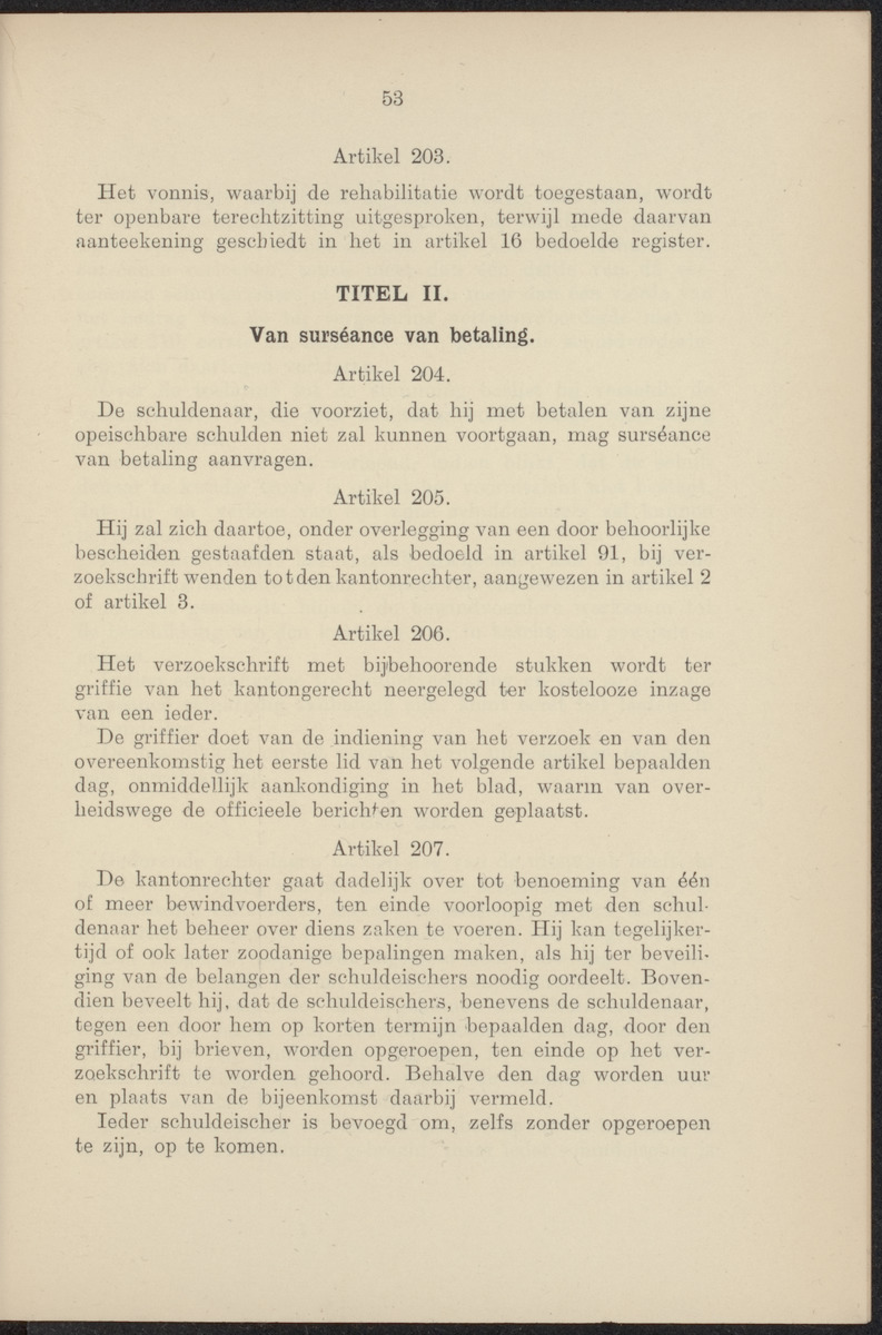 Vaststelling van het Curaçaosch Faillissementsbesluit 1931 - 