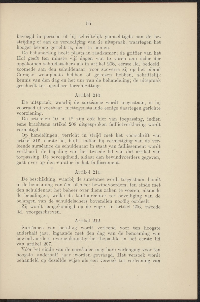Vaststelling van het Curaçaosch Faillissementsbesluit 1931 - 