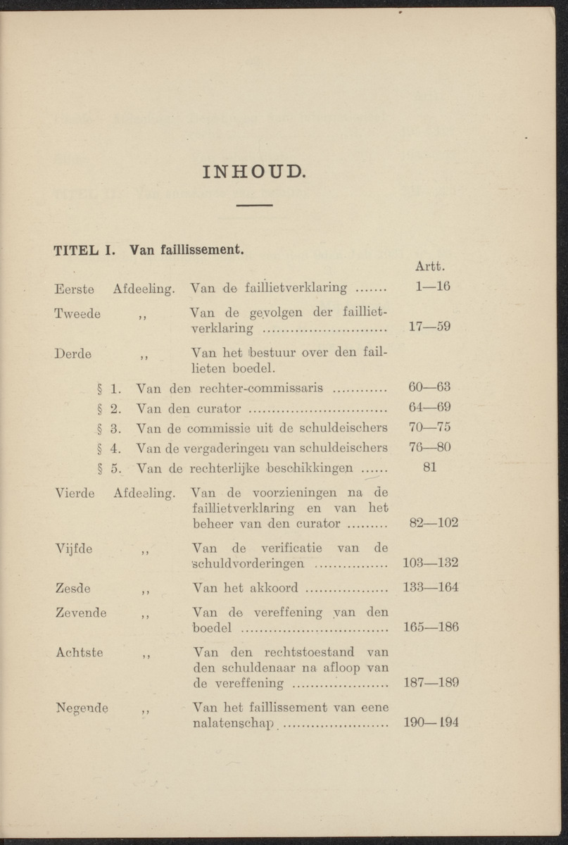 Vaststelling van het Curaçaosch Faillissementsbesluit 1931 - 