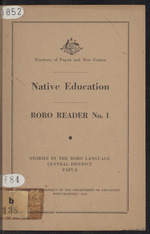 Roro reader : stories in the Roro language, Central district, Papua 
