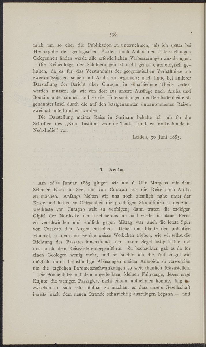 De Nederlandsche expeditie naar de West-Indische eilanden en Suriname 1884-1885 - 