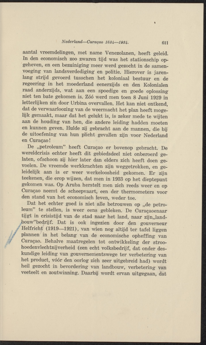 Nederland-Curaçao 1634-1934 - 