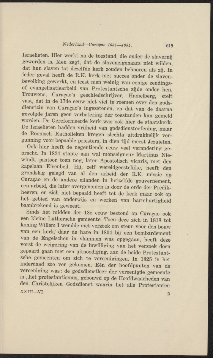 Nederland-Curaçao 1634-1934 - 