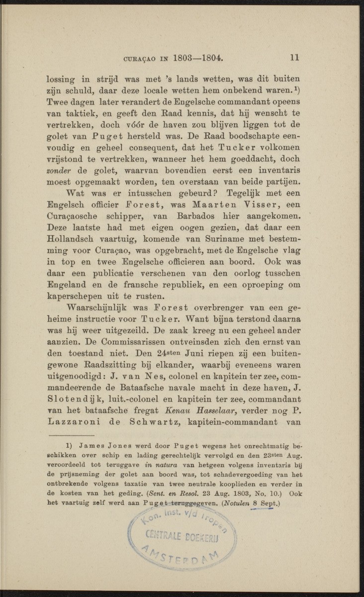[Curaçao in 1803-1804] - 