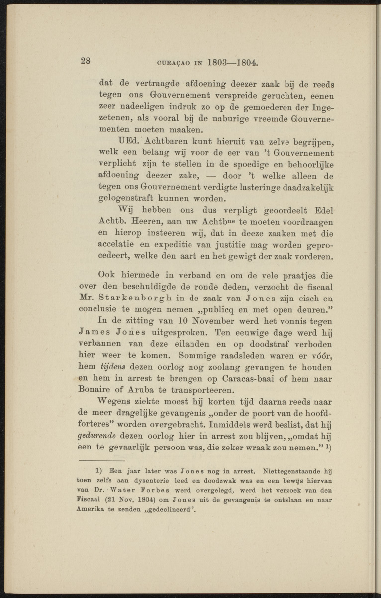 [Curaçao in 1803-1804] - 