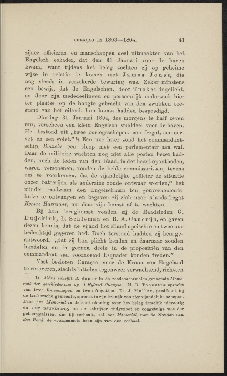 [Curaçao in 1803-1804] - 