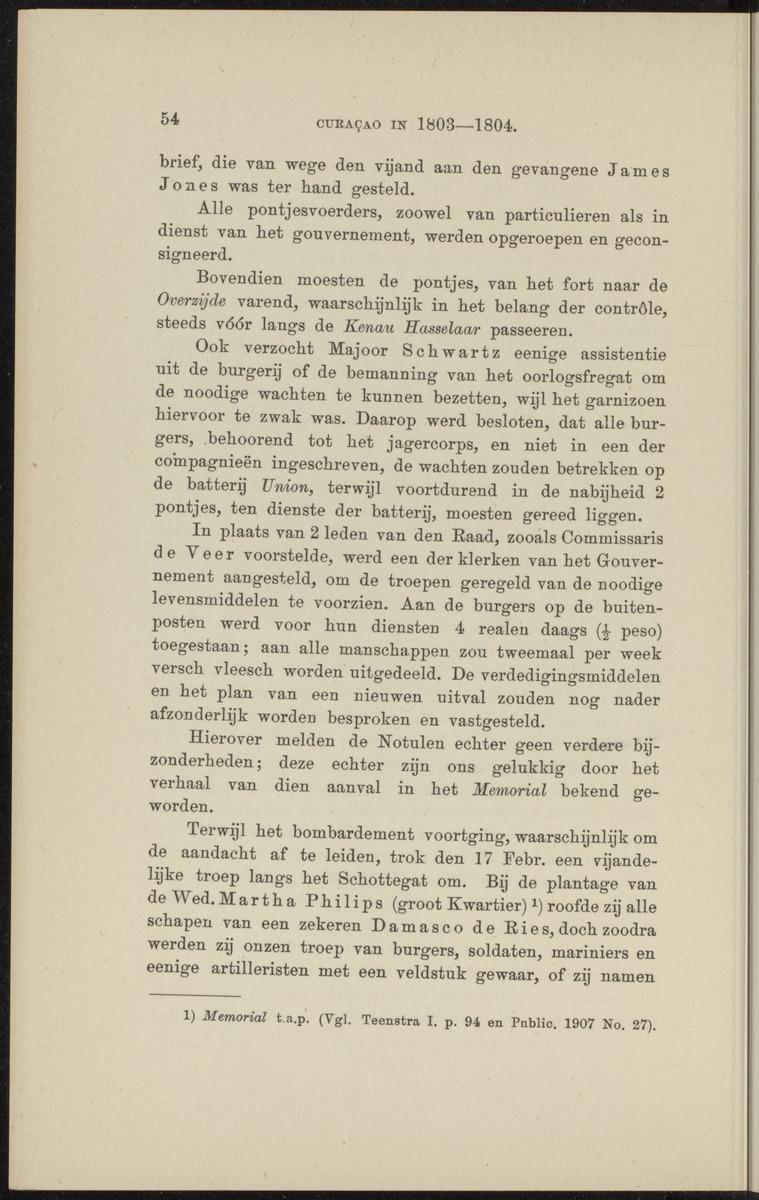 [Curaçao in 1803-1804] - 