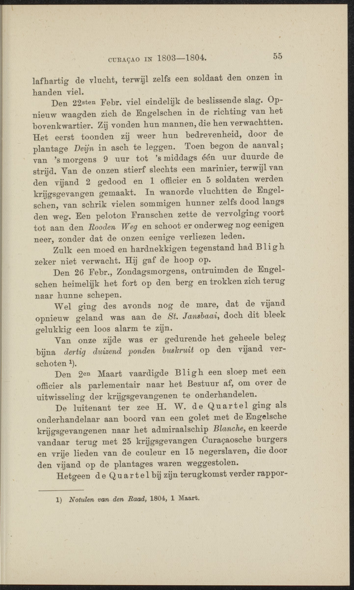 [Curaçao in 1803-1804] - 