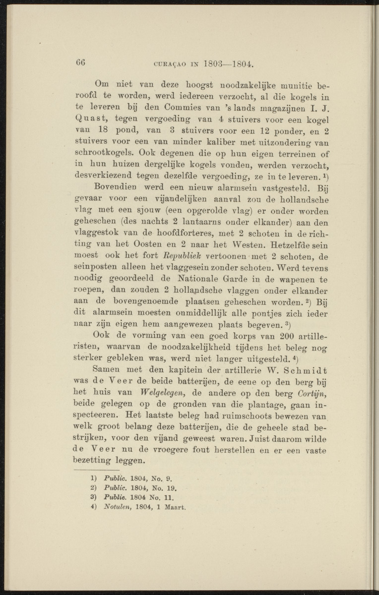 [Curaçao in 1803-1804] - 
