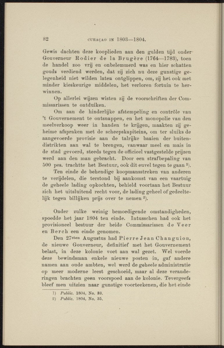 [Curaçao in 1803-1804] - 