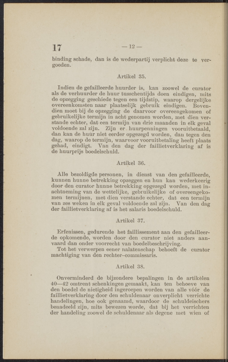 [Publicatie, waarbij afgekondigd wordt het Koninklijk besluit van den 16n. Mei 1914, no. 13, tot vaststelling van eene regeling van het faillissement en de surséance van betaling voor de kolonie Curaçao] - 