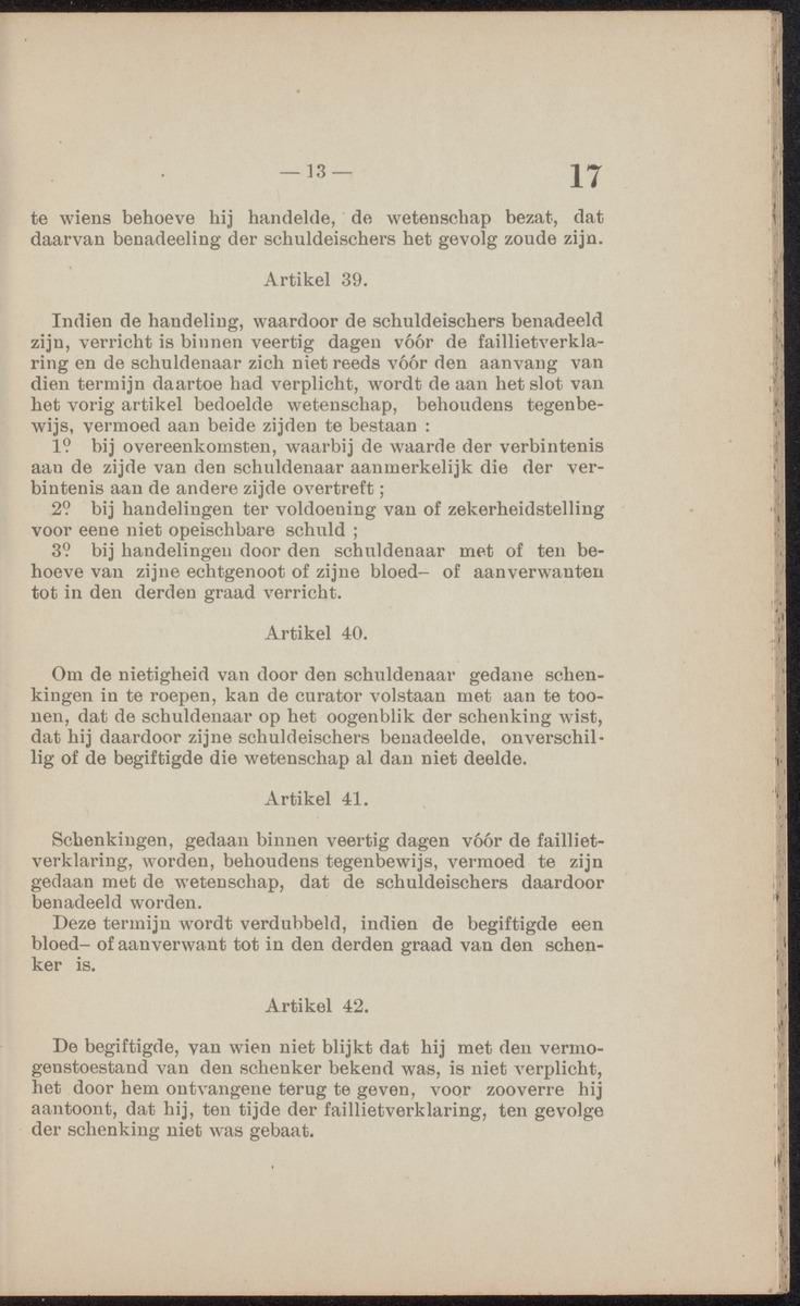 [Publicatie, waarbij afgekondigd wordt het Koninklijk besluit van den 16n. Mei 1914, no. 13, tot vaststelling van eene regeling van het faillissement en de surséance van betaling voor de kolonie Curaçao] - 