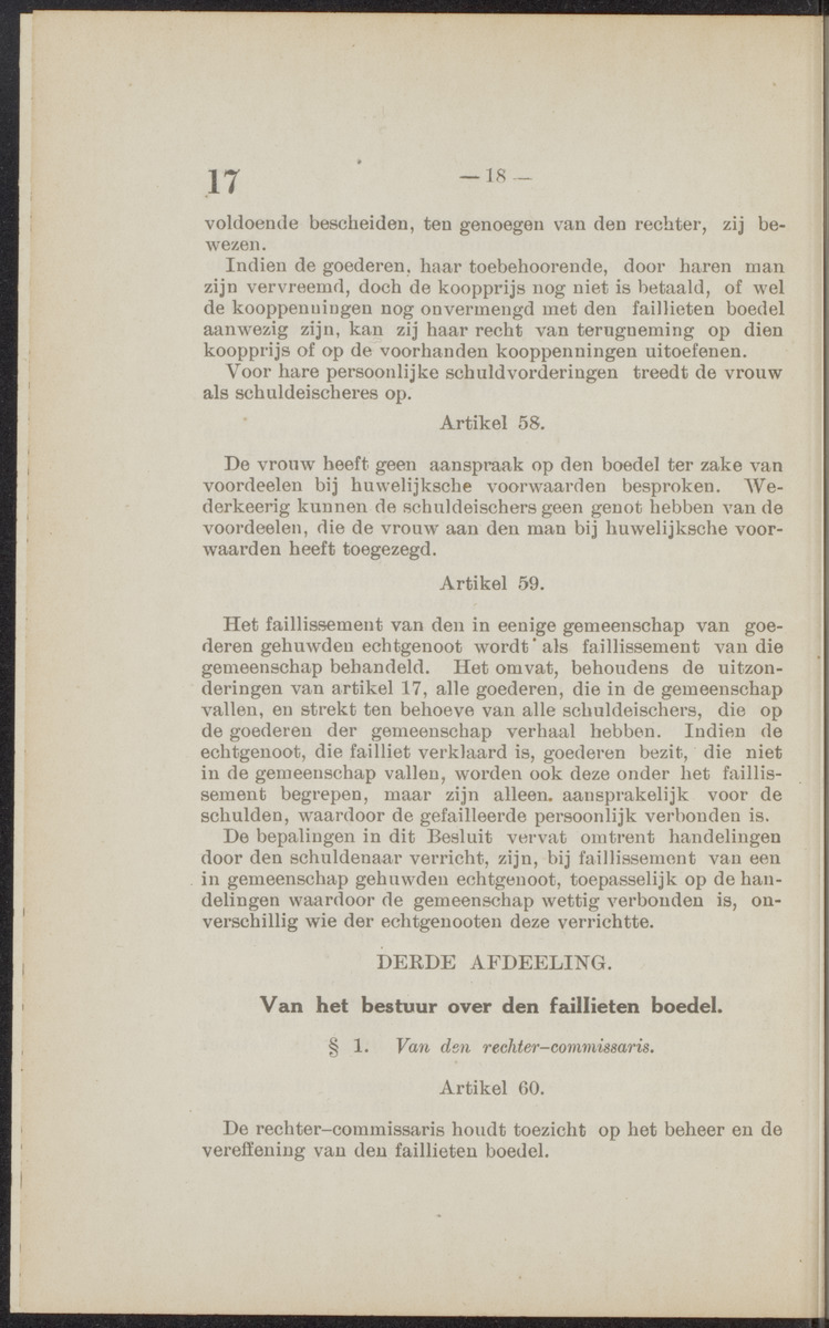 [Publicatie, waarbij afgekondigd wordt het Koninklijk besluit van den 16n. Mei 1914, no. 13, tot vaststelling van eene regeling van het faillissement en de surséance van betaling voor de kolonie Curaçao] - 