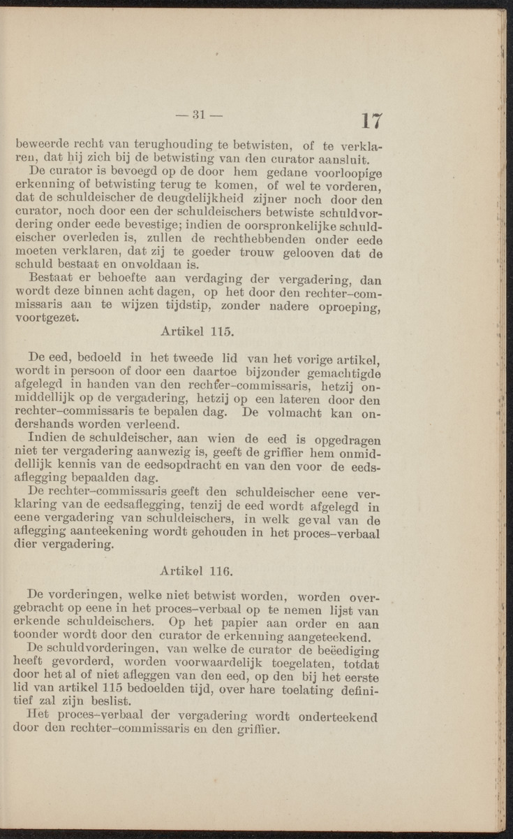[Publicatie, waarbij afgekondigd wordt het Koninklijk besluit van den 16n. Mei 1914, no. 13, tot vaststelling van eene regeling van het faillissement en de surséance van betaling voor de kolonie Curaçao] - 