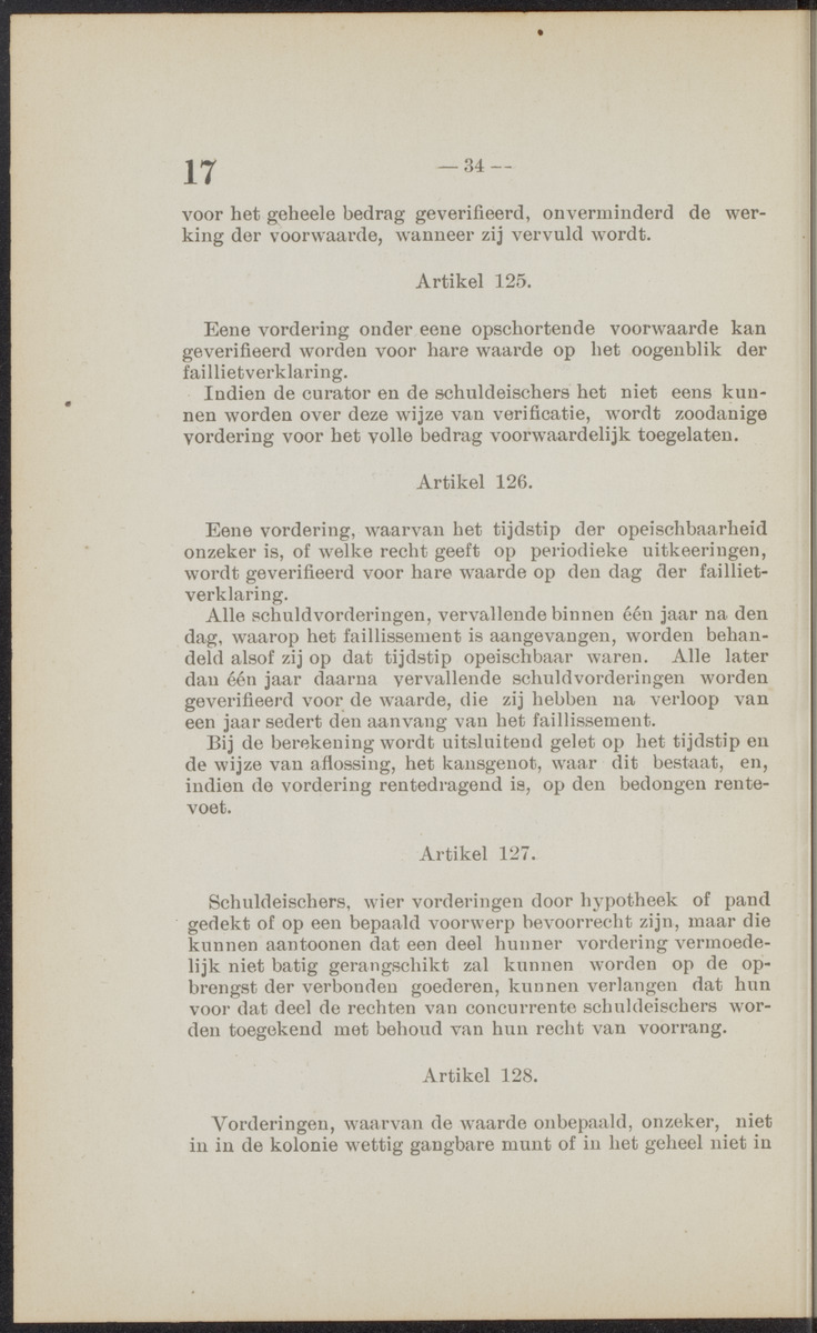 [Publicatie, waarbij afgekondigd wordt het Koninklijk besluit van den 16n. Mei 1914, no. 13, tot vaststelling van eene regeling van het faillissement en de surséance van betaling voor de kolonie Curaçao] - 