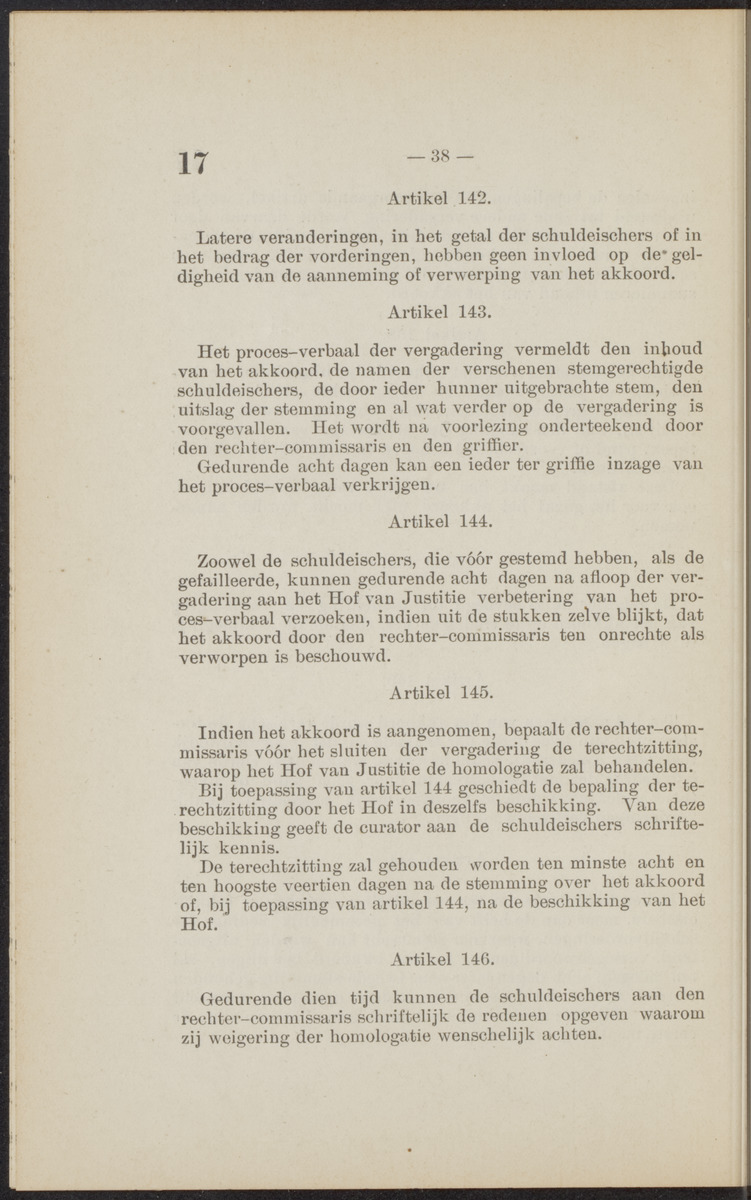 [Publicatie, waarbij afgekondigd wordt het Koninklijk besluit van den 16n. Mei 1914, no. 13, tot vaststelling van eene regeling van het faillissement en de surséance van betaling voor de kolonie Curaçao] - 