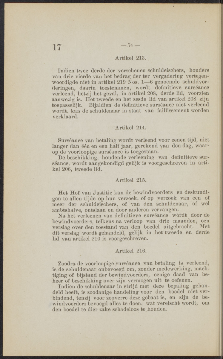 [Publicatie, waarbij afgekondigd wordt het Koninklijk besluit van den 16n. Mei 1914, no. 13, tot vaststelling van eene regeling van het faillissement en de surséance van betaling voor de kolonie Curaçao] - 