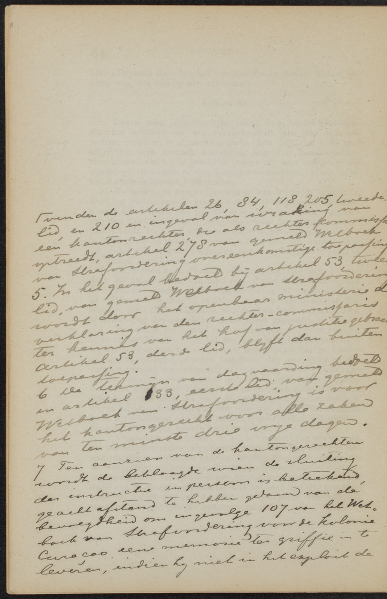 [Publicatie van den 30sten September 1918, waarbij wordt afgekondigd het Koninklijk besluit van 6 Juli 1918, no. 72, houdende wijziging van de rechterlijke macht en van de rechtspleging in burgerlijke en strafzaken in de kolonie Curaçao] - 