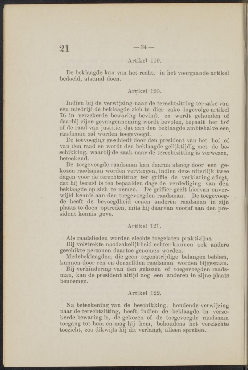 [Publicatie, waarbij afgekondigd wordt het Koninklijk besluit van den 22n. Mei 1914, no. 83, tot vaststelling van een Wetboek van Strafvordering voor de kolonie Curaçao] - 