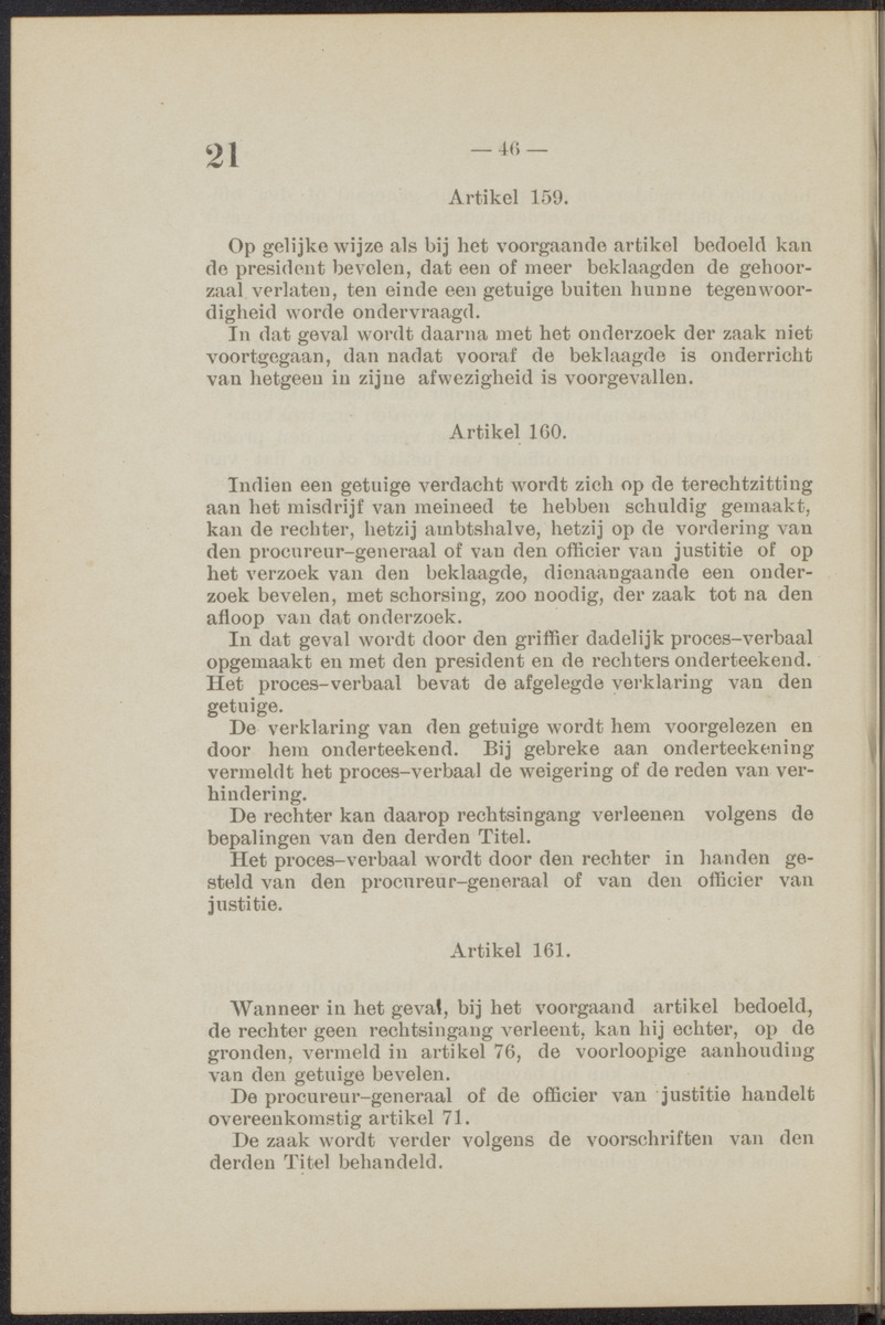 [Publicatie, waarbij afgekondigd wordt het Koninklijk besluit van den 22n. Mei 1914, no. 83, tot vaststelling van een Wetboek van Strafvordering voor de kolonie Curaçao] - 