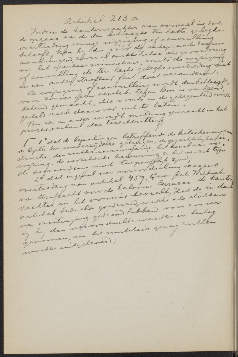 [Publicatie, waarbij afgekondigd wordt het Koninklijk besluit van den 22n. Mei 1914, no. 83, tot vaststelling van een Wetboek van Strafvordering voor de kolonie Curaçao] - 