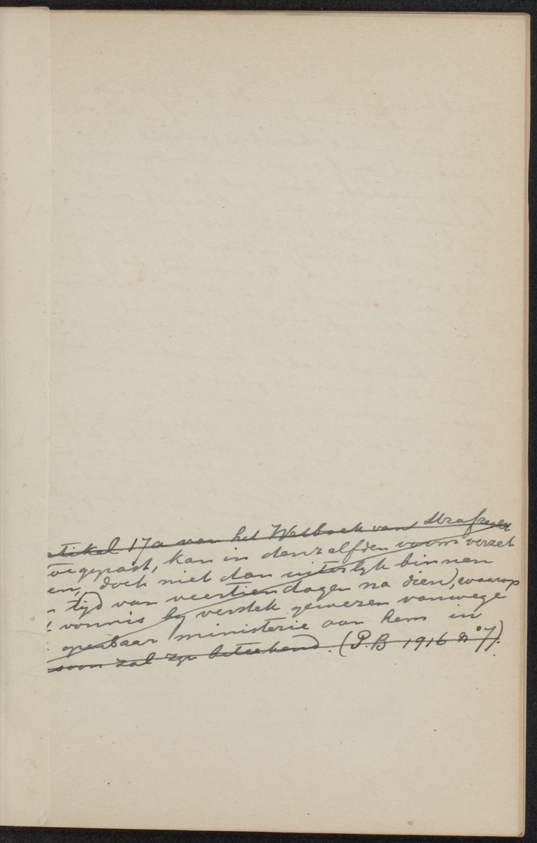 [Publicatie, waarbij afgekondigd wordt het Koninklijk besluit van den 22n. Mei 1914, no. 83, tot vaststelling van een Wetboek van Strafvordering voor de kolonie Curaçao] - 