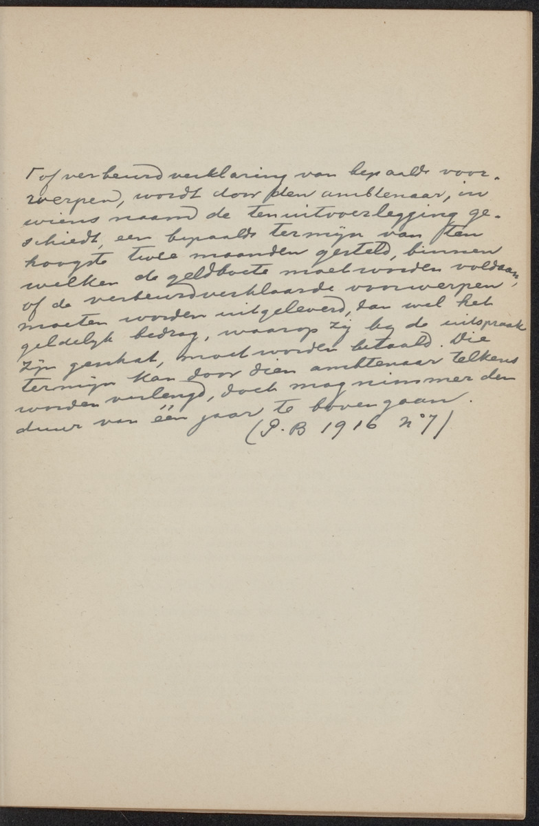 [Publicatie, waarbij afgekondigd wordt het Koninklijk besluit van den 22n. Mei 1914, no. 83, tot vaststelling van een Wetboek van Strafvordering voor de kolonie Curaçao] - 