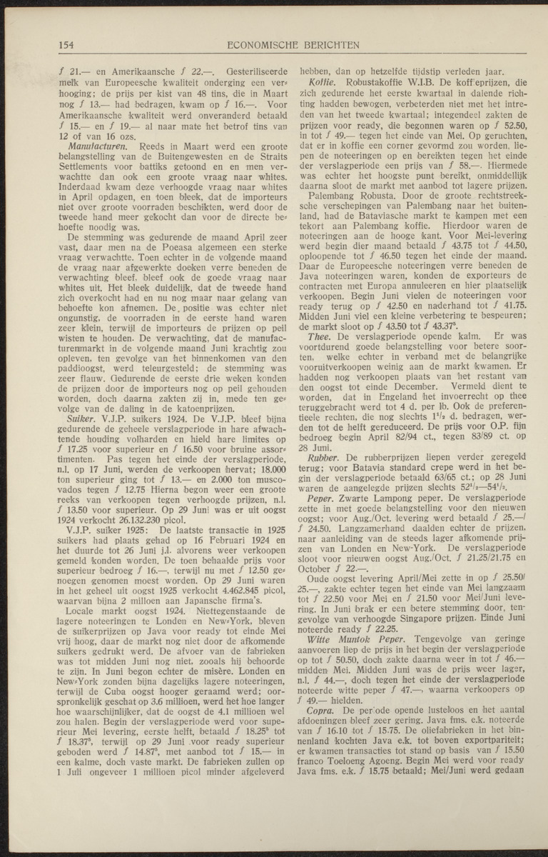 De economische toestand van Suriname in 1923. De oeconomische toestand van Curaçao in 1923 - 