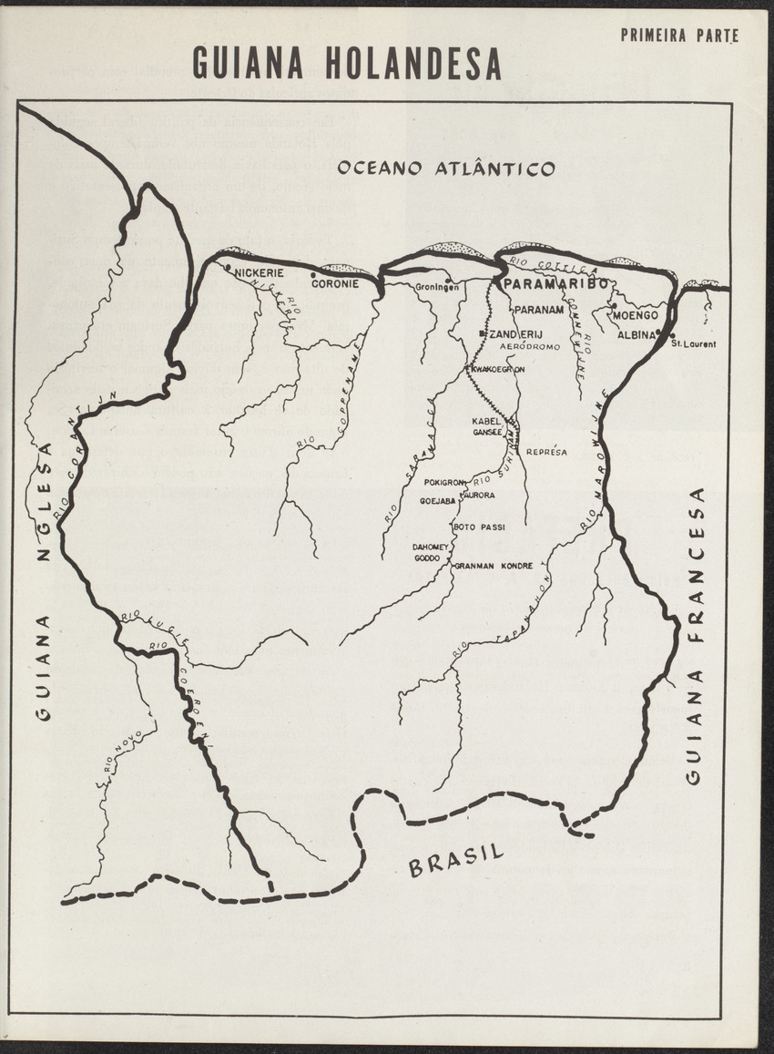 A Guiana e Curaçau - 