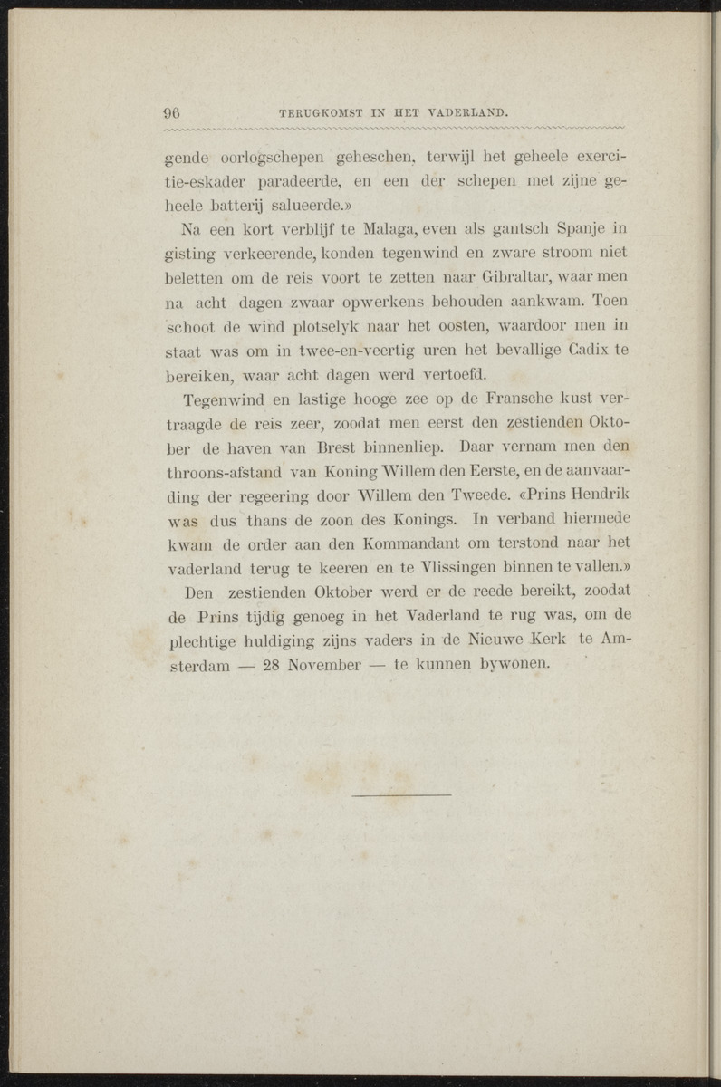 Willem Frederik Hendrik, Prins der Nederlanden - 