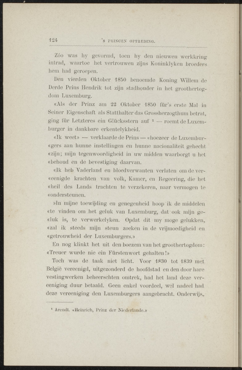 Willem Frederik Hendrik, Prins der Nederlanden - 