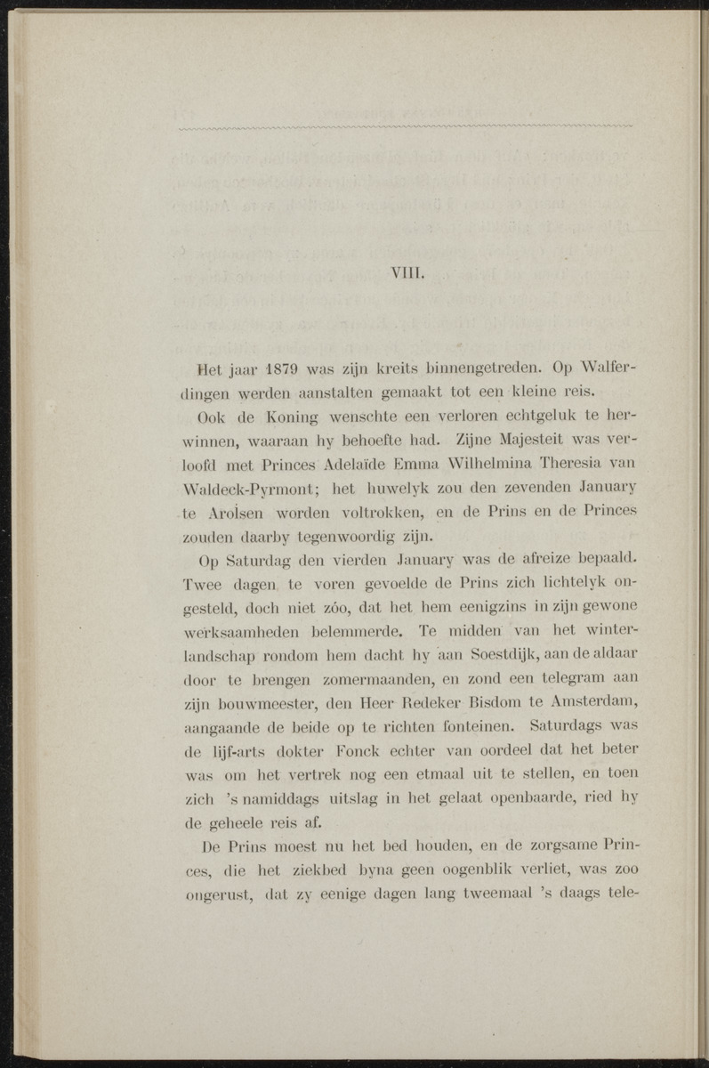 Willem Frederik Hendrik, Prins der Nederlanden - 