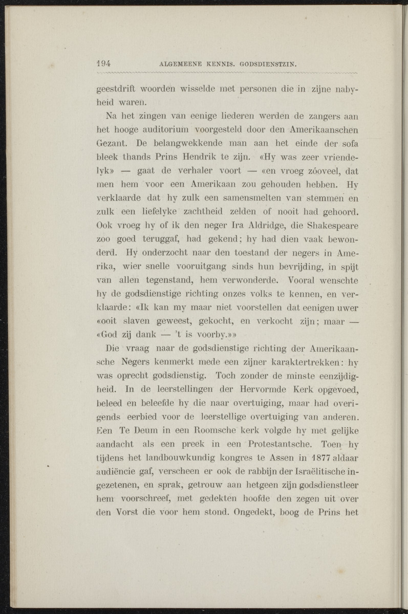 Willem Frederik Hendrik, Prins der Nederlanden - 