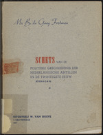 Schets van de politieke geschiedenis der Nederlandsche Antillen (Curaçao) in de twintigste eeuw