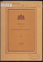 Verslag van het Eilandgebied Curaçao ...<br />( 3 volumes )