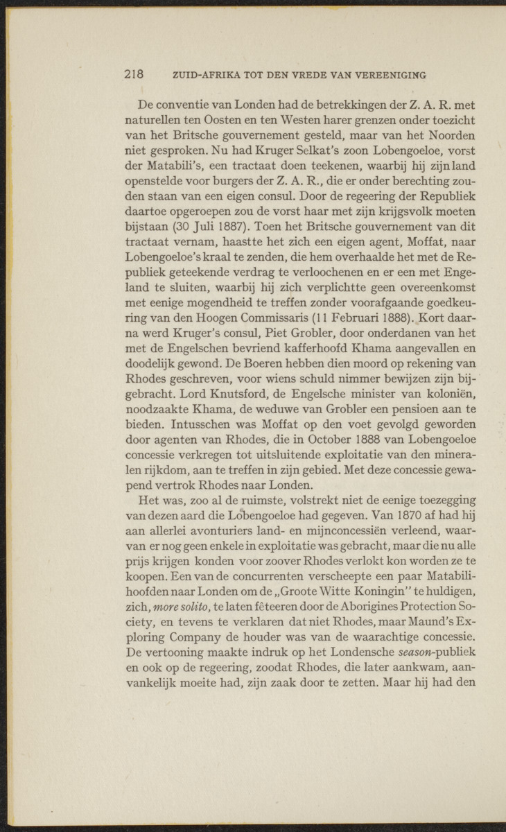 Koloniale geschiedenis - 