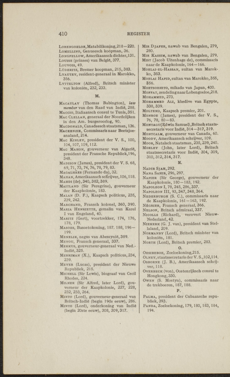 Koloniale geschiedenis - 