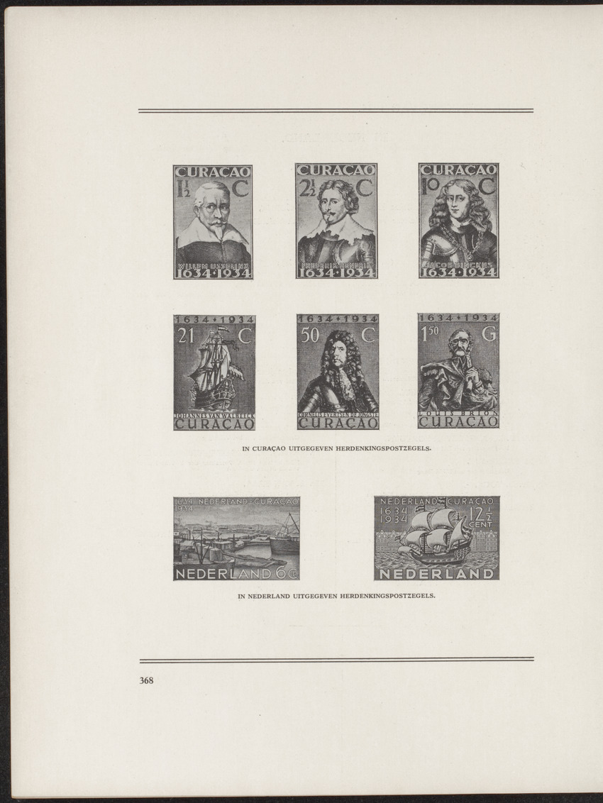 Gedenkboek Nederland-Curaçao 1634-1934 - 