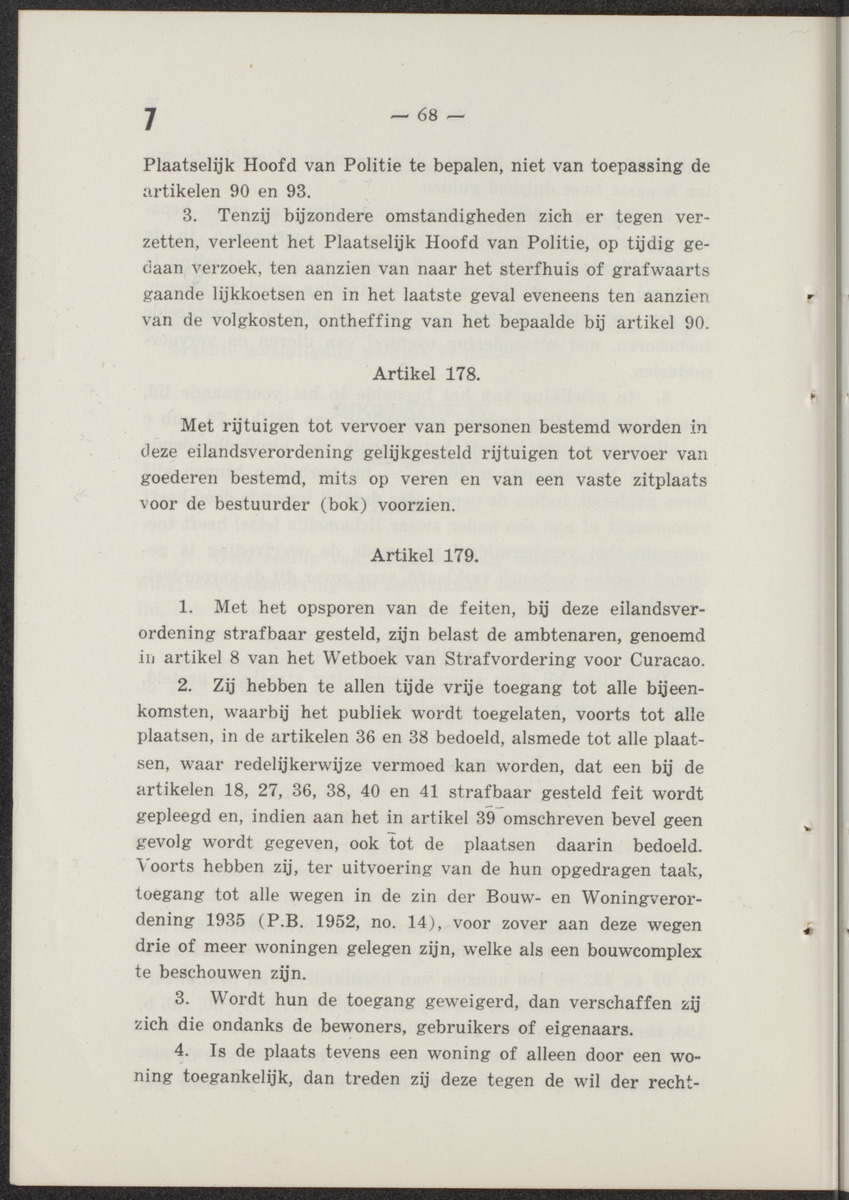 Afkondigingsblad Aruba - 