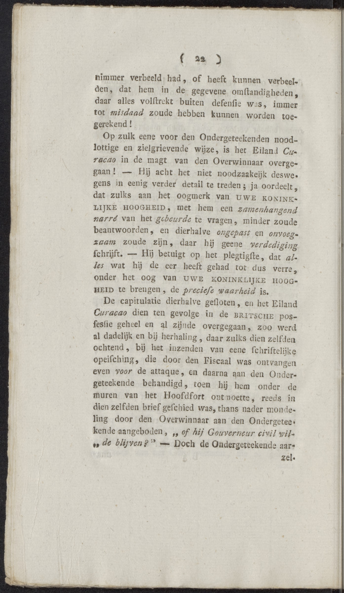 Memorie aan Zijne Koninklijke Hoogheid den souverainen vorst der Vereenigde Nederlanden, - 