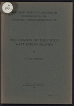 The grasses of the Dutch West Indian Islands