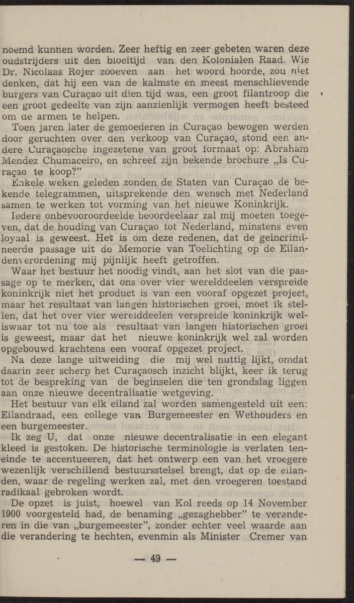 Curaca̧o in het Koninkrijk - 