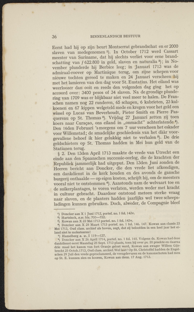 Geschiedenis van de Nederlandsche Bovenwindsche eilanden in de 18de eeuw - 